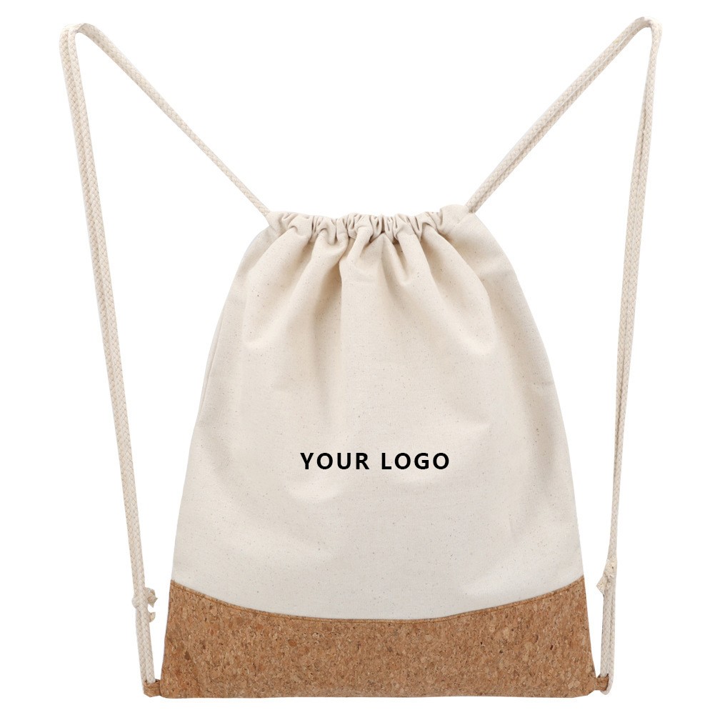 Cork Drawstring Backpack 4