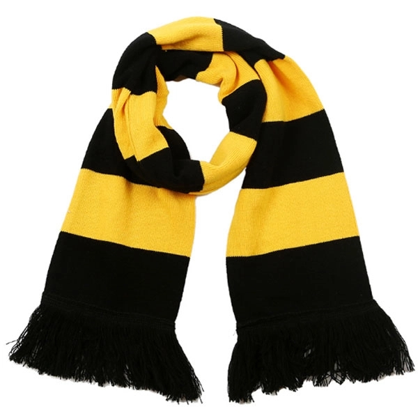 Promotional Knitted Sports Fan Scarf 1