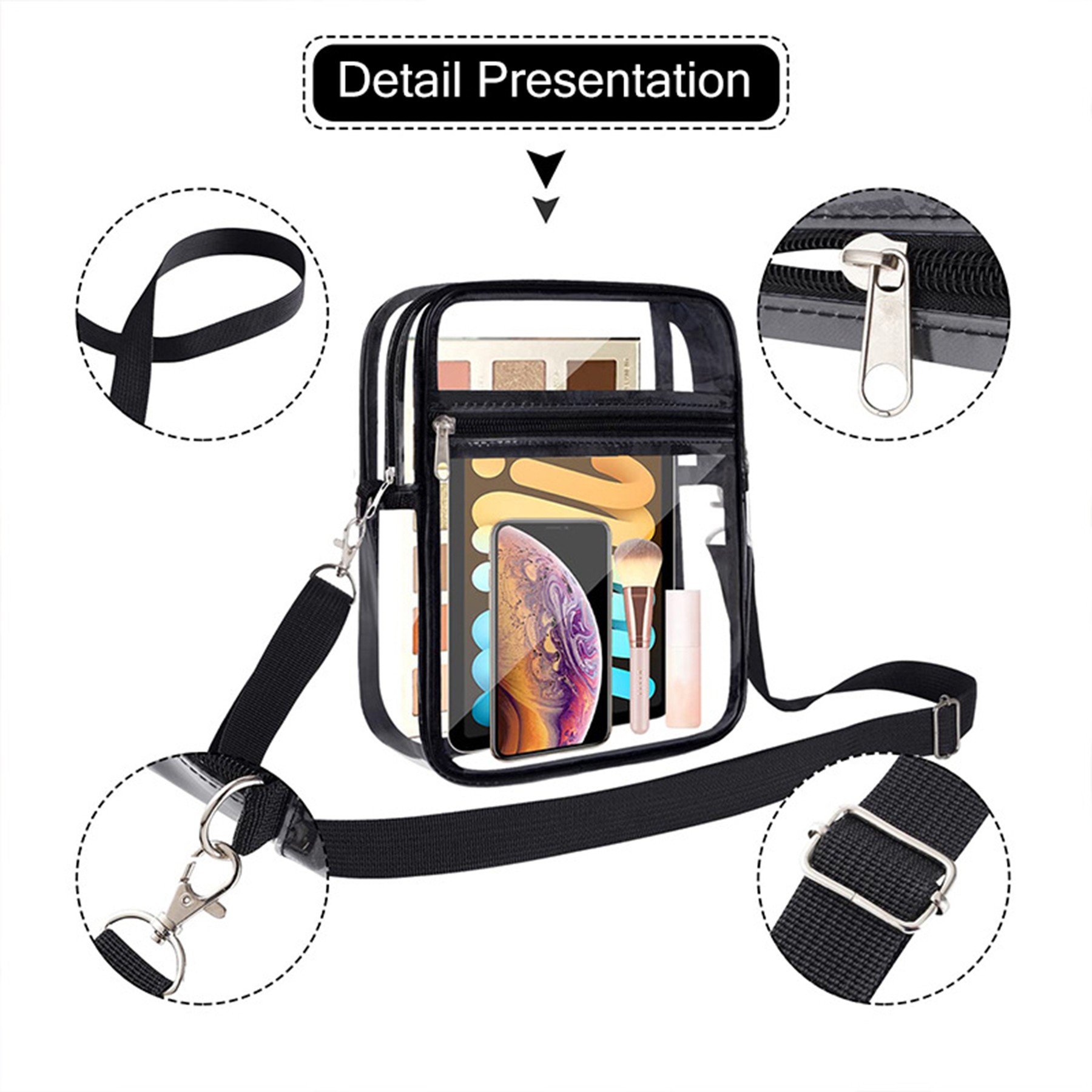 Clear Cross-body Bag 3