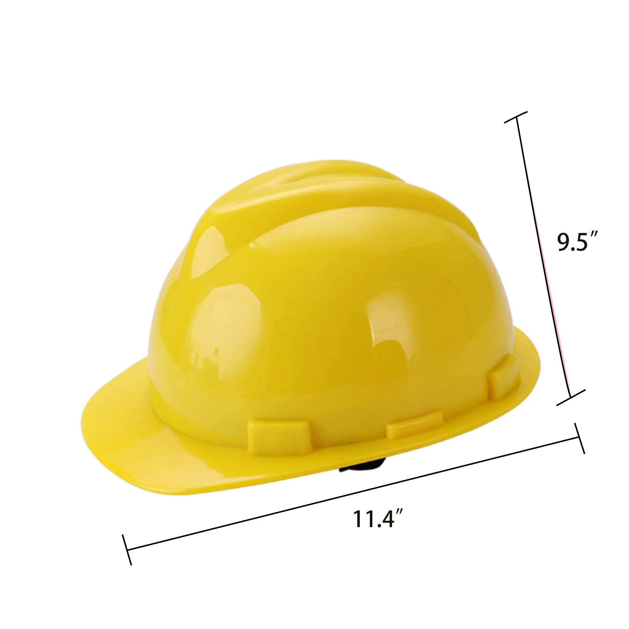 International Standard Thickened ABS Worksite Safety Helmet 3