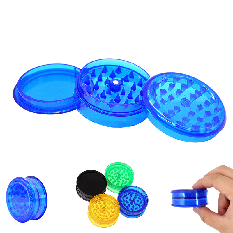 3-Piece 2.4" Plastic Herb Grinder 2
