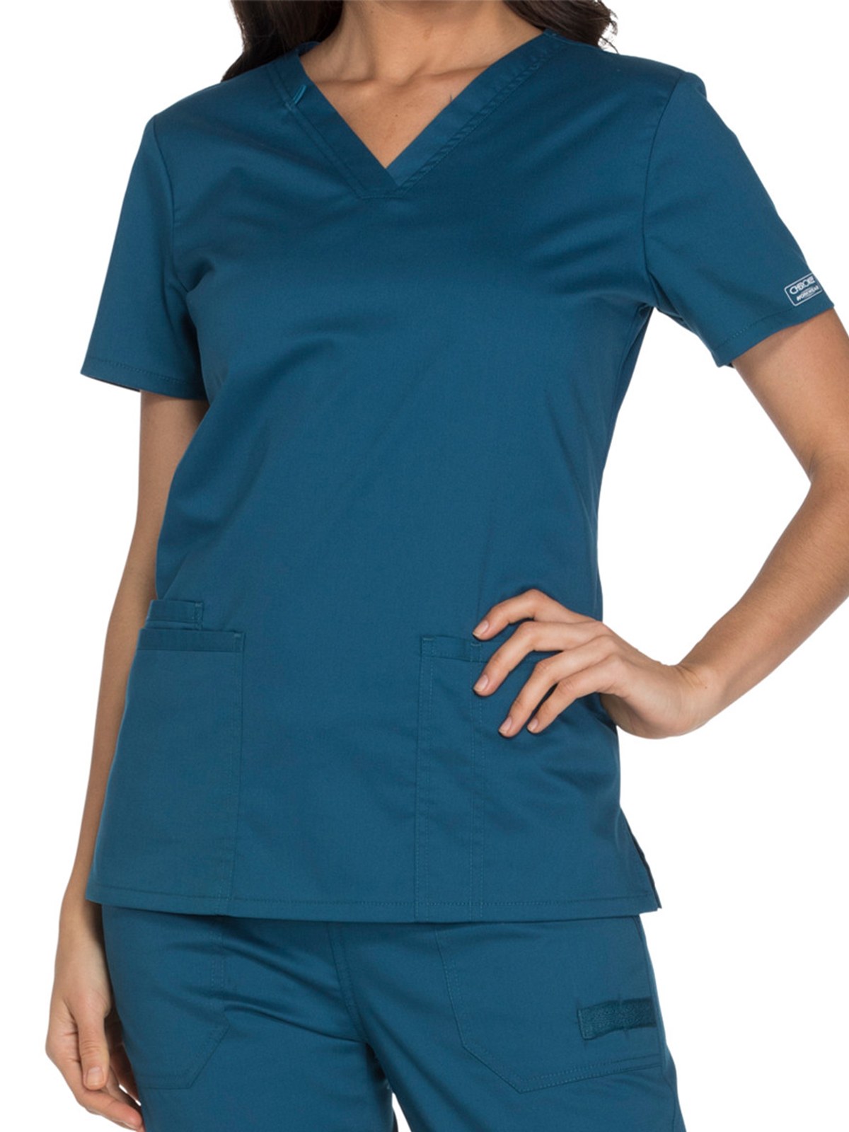 Cherokee - Workwear Core Stretch - Women's V-Neck Top 22