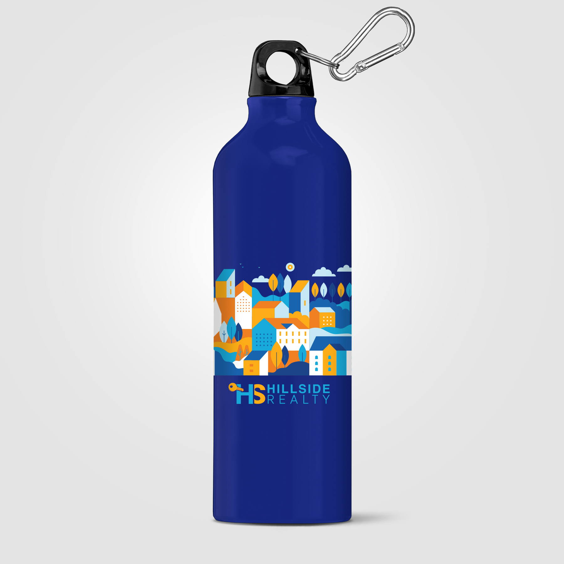 Portland Plus - 27 oz. Aluminum Water Bottle, custom water bottle with logo imprint 28