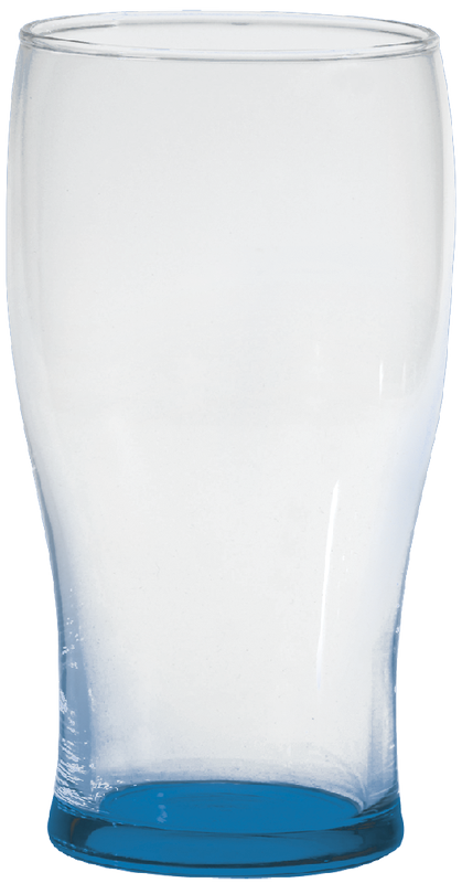 20 oz Large Pub Glass - Deep Etched 35