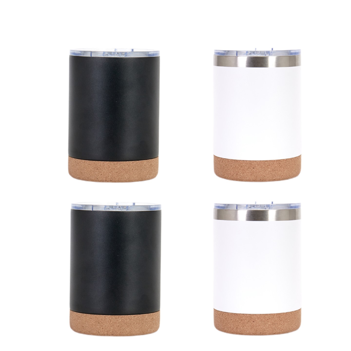 12 Oz Vacuum Insulated Tumbler with Cork Bottom 7