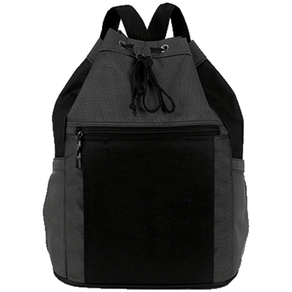 Premium 1200D Vibrant Fusion Sport Drawstring Backpack (14" x 18" x 7.5")