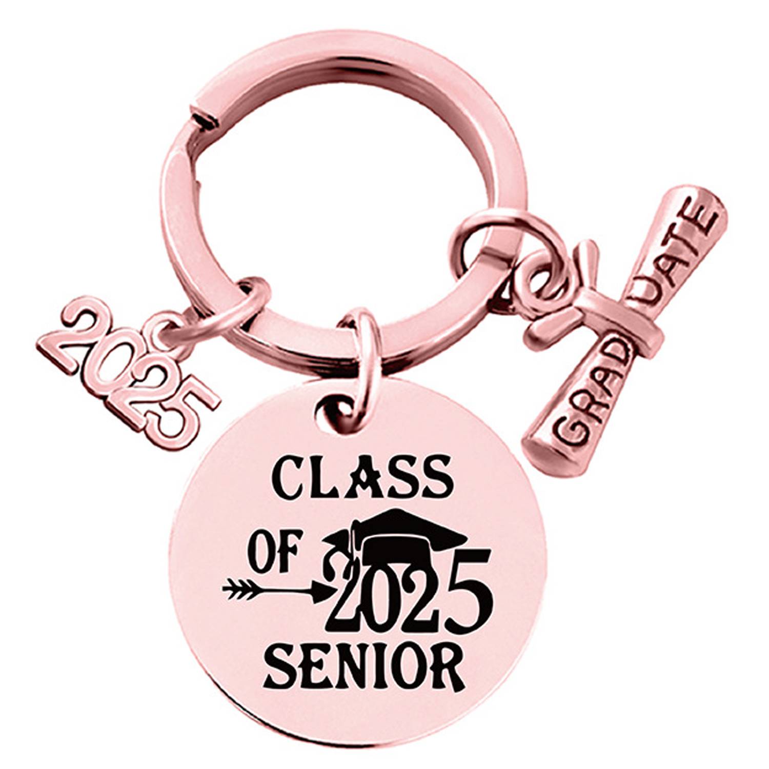2025 Stainless Steel Graduation Season Keychain 9