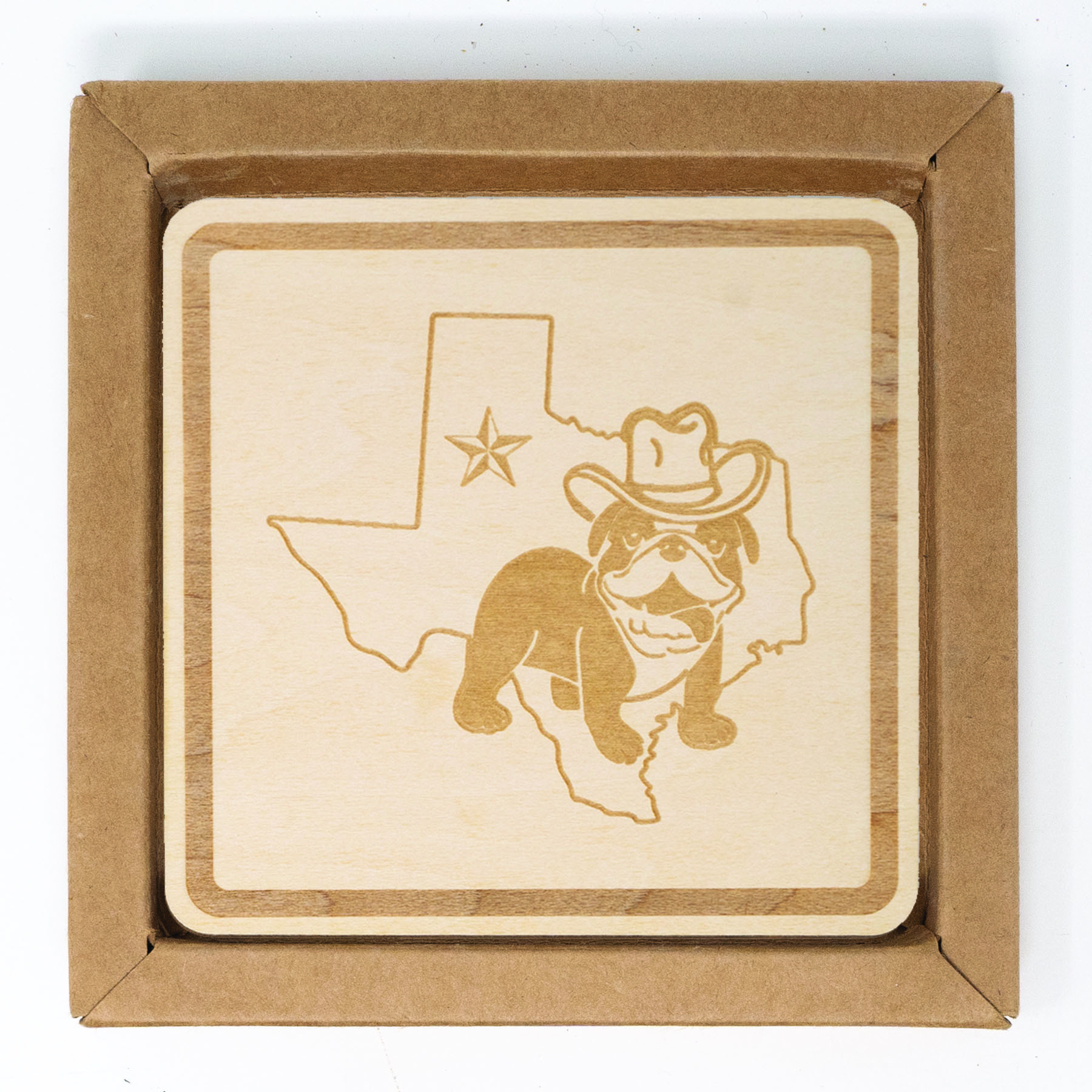 Wood Coasters: Square 3
