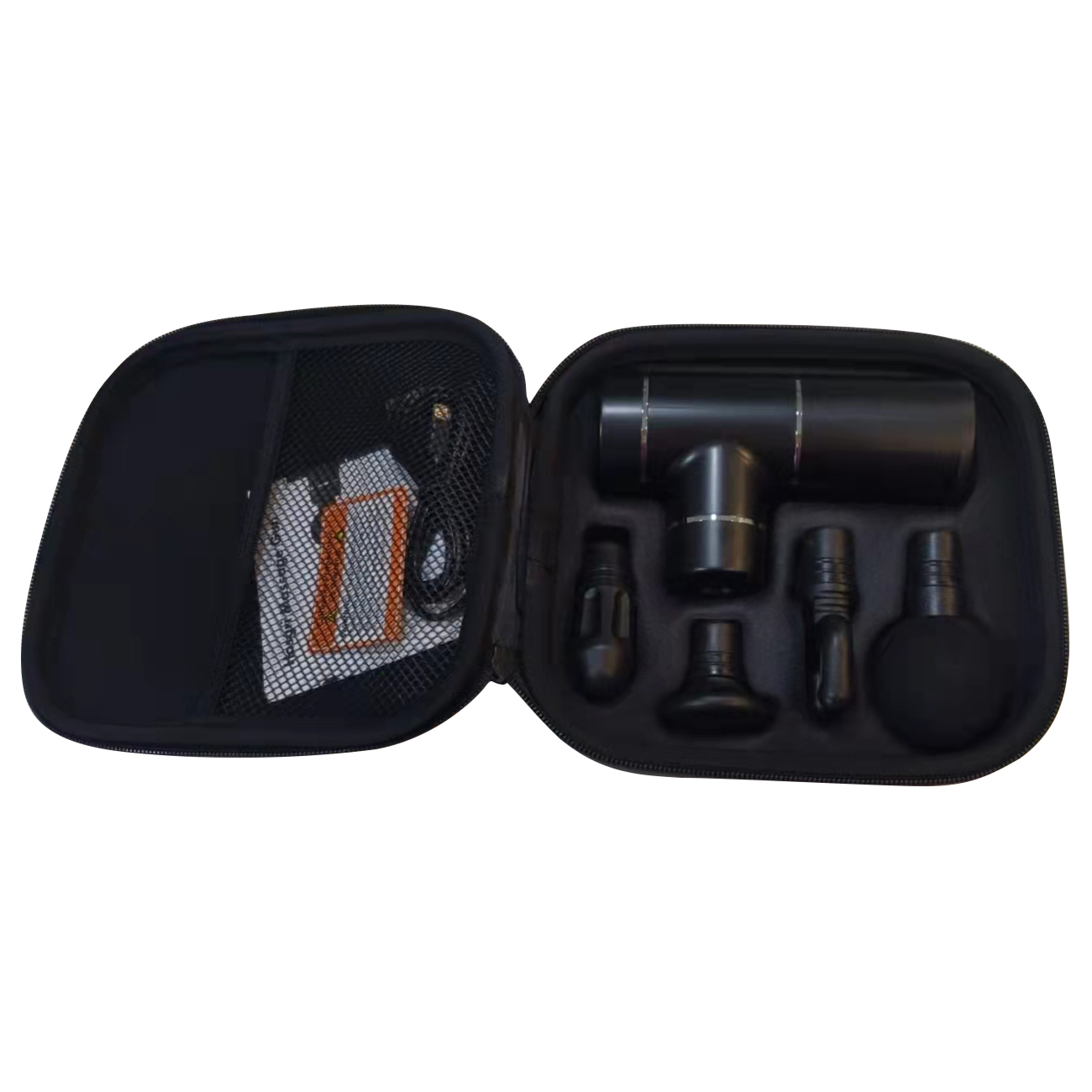 Massage Gun with 4 Attachments & 3 Speed Settings – Includes Portable Zip Bag 14