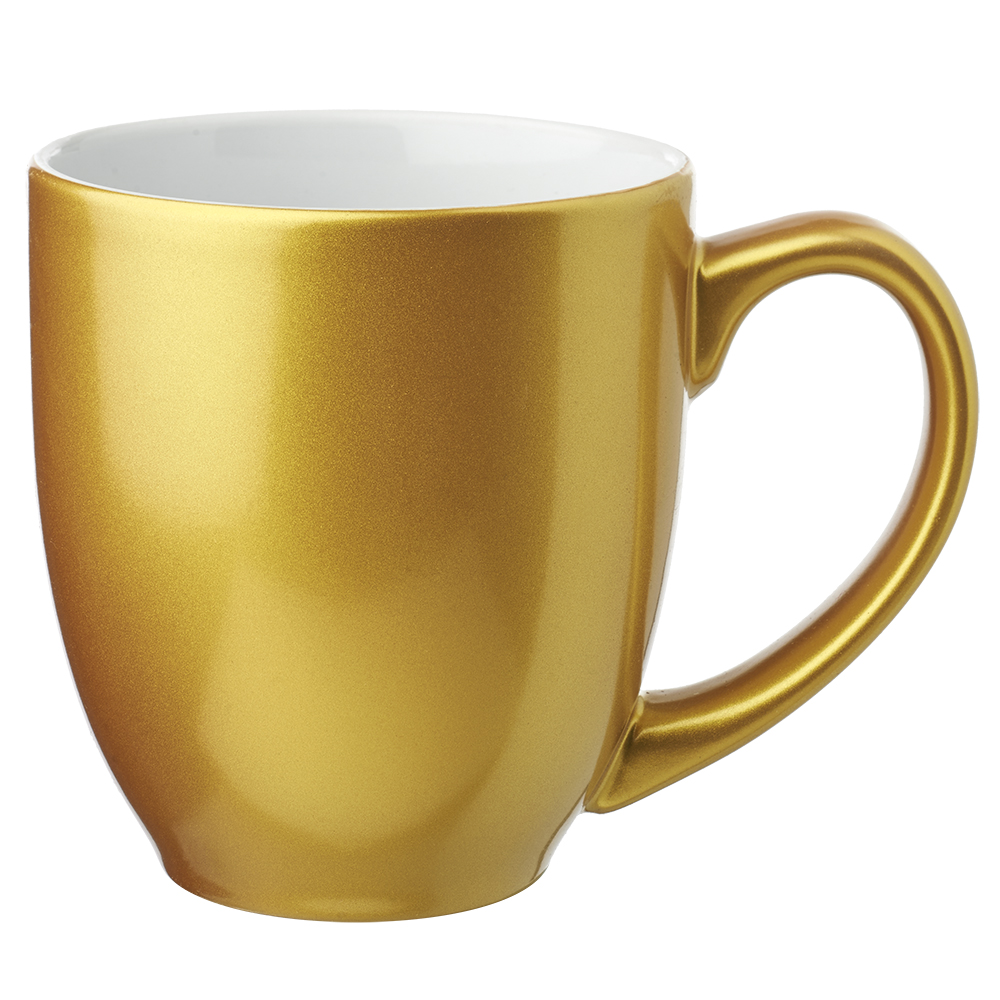 16 oz. Metallic Bistro Coffee Mugs 10