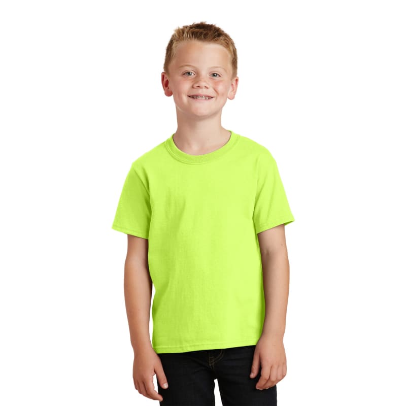Port & Company - Youth Core Cotton Tee. 38