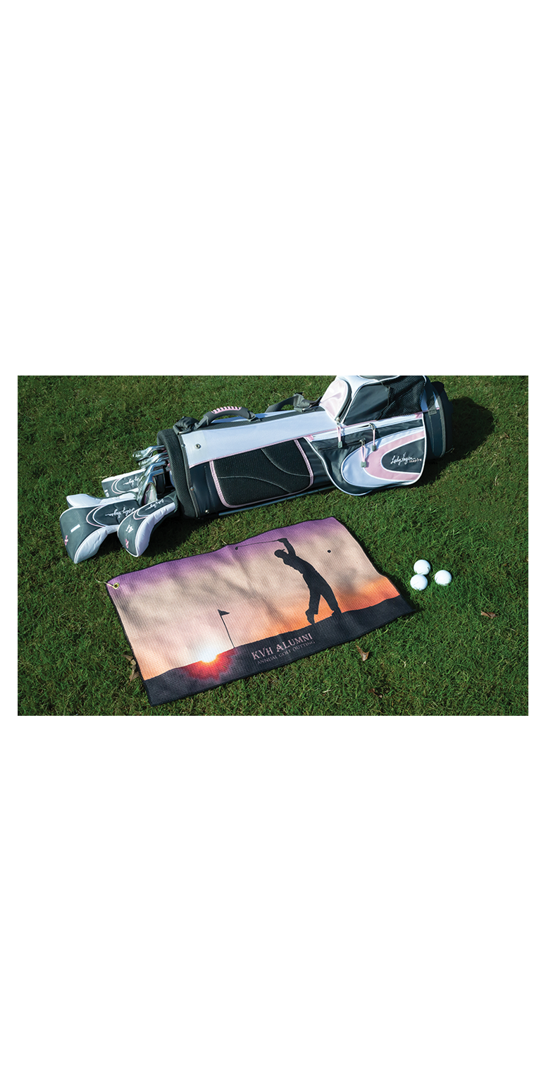 Microfiber Waffle Golf Towel 2