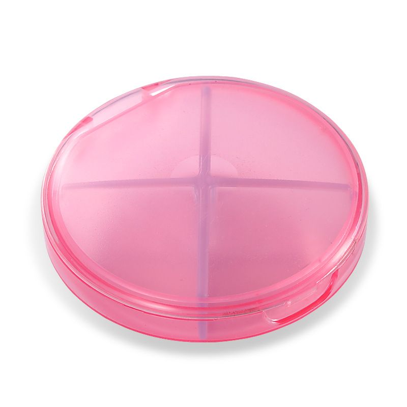 Transparent Mini 4-Cell Pill Box 2