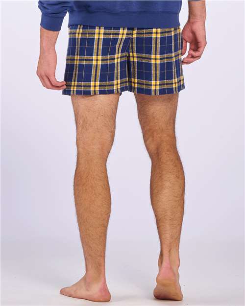 Men's Double Brushed Flannel Boxers - BM6701 32