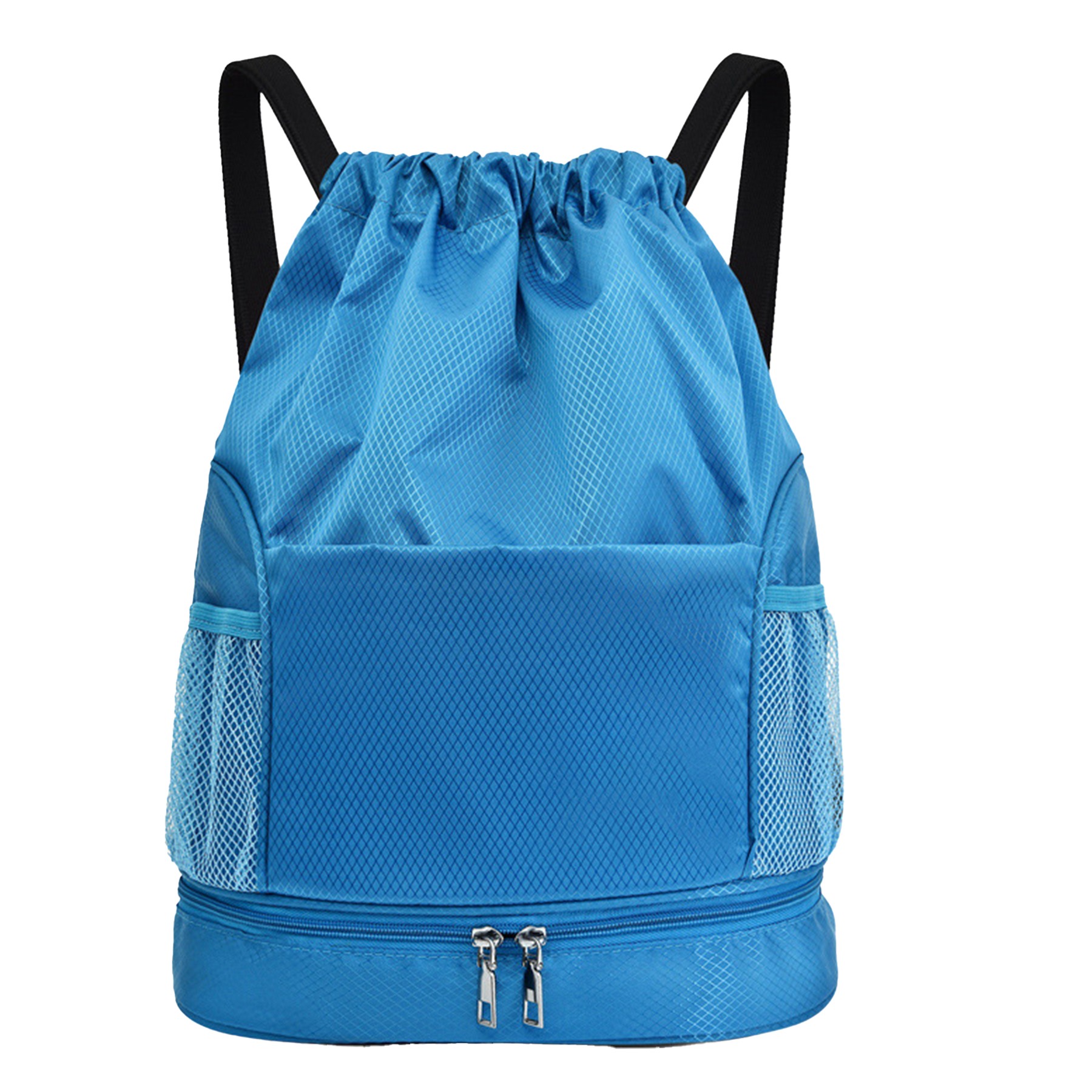 12.2X6.7X15.75 Inch Oxford Fabric Drawstring Backpack 5
