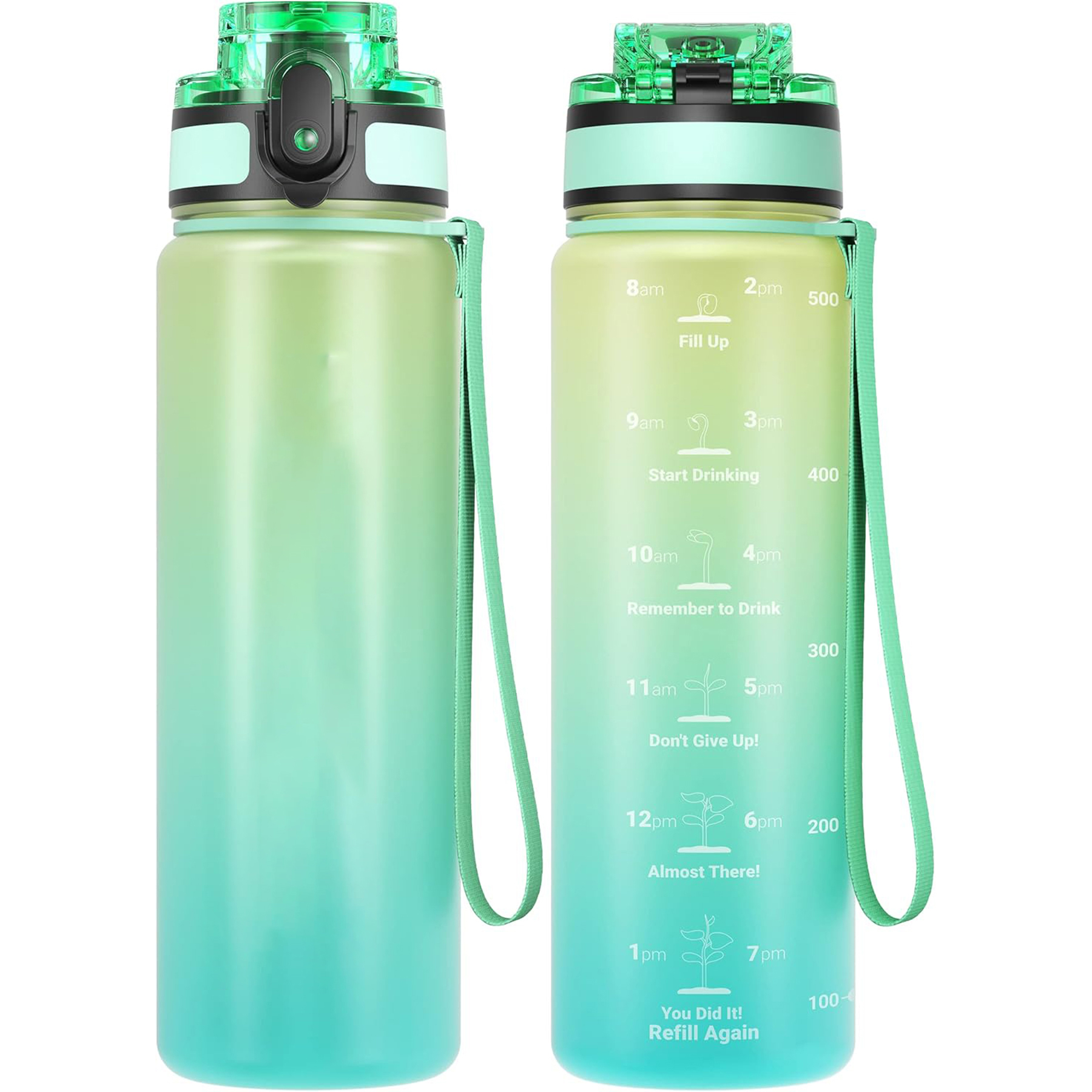 Time Marker Water Bottle 16