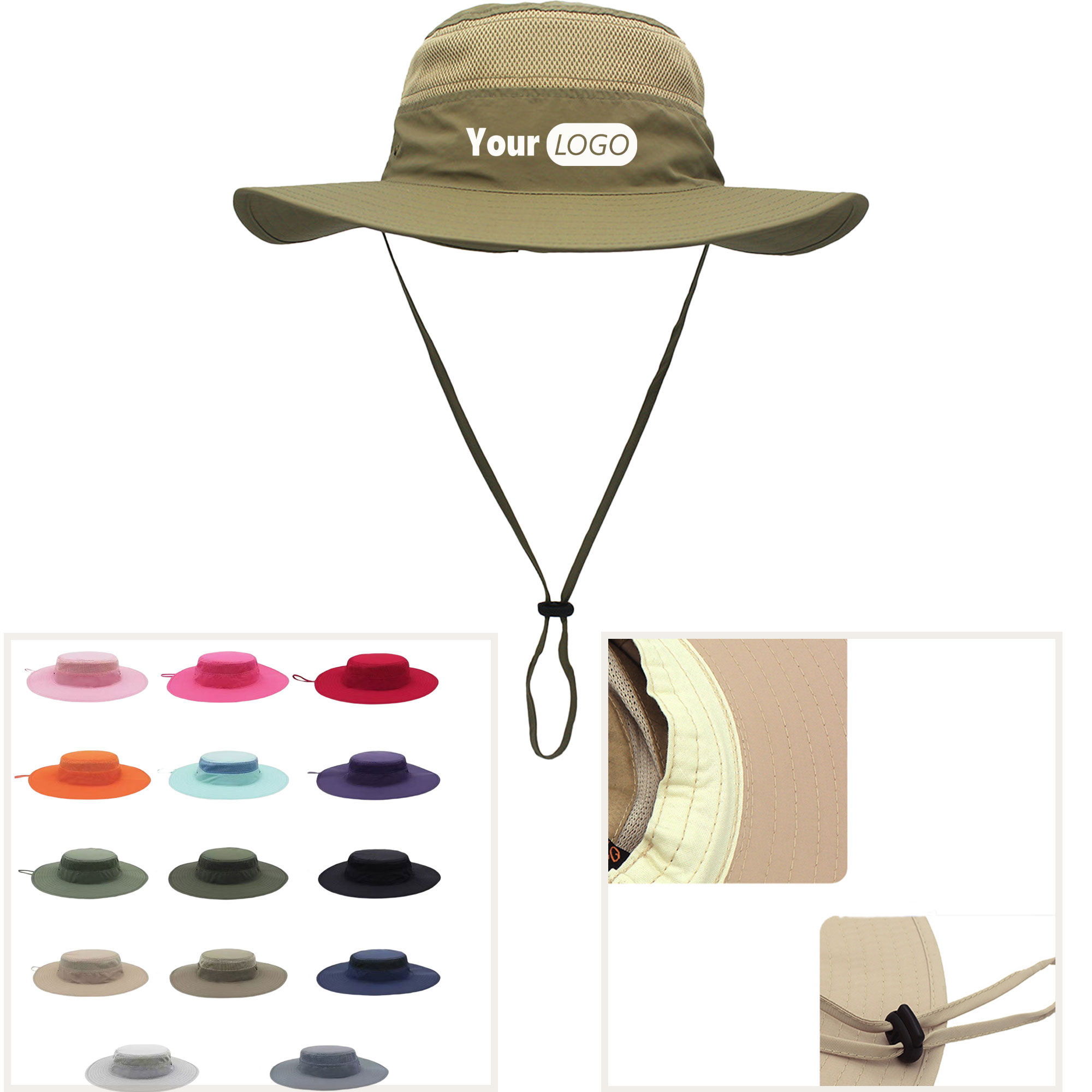 Bucket Wide Brim UV Protection Sun Hat 3
