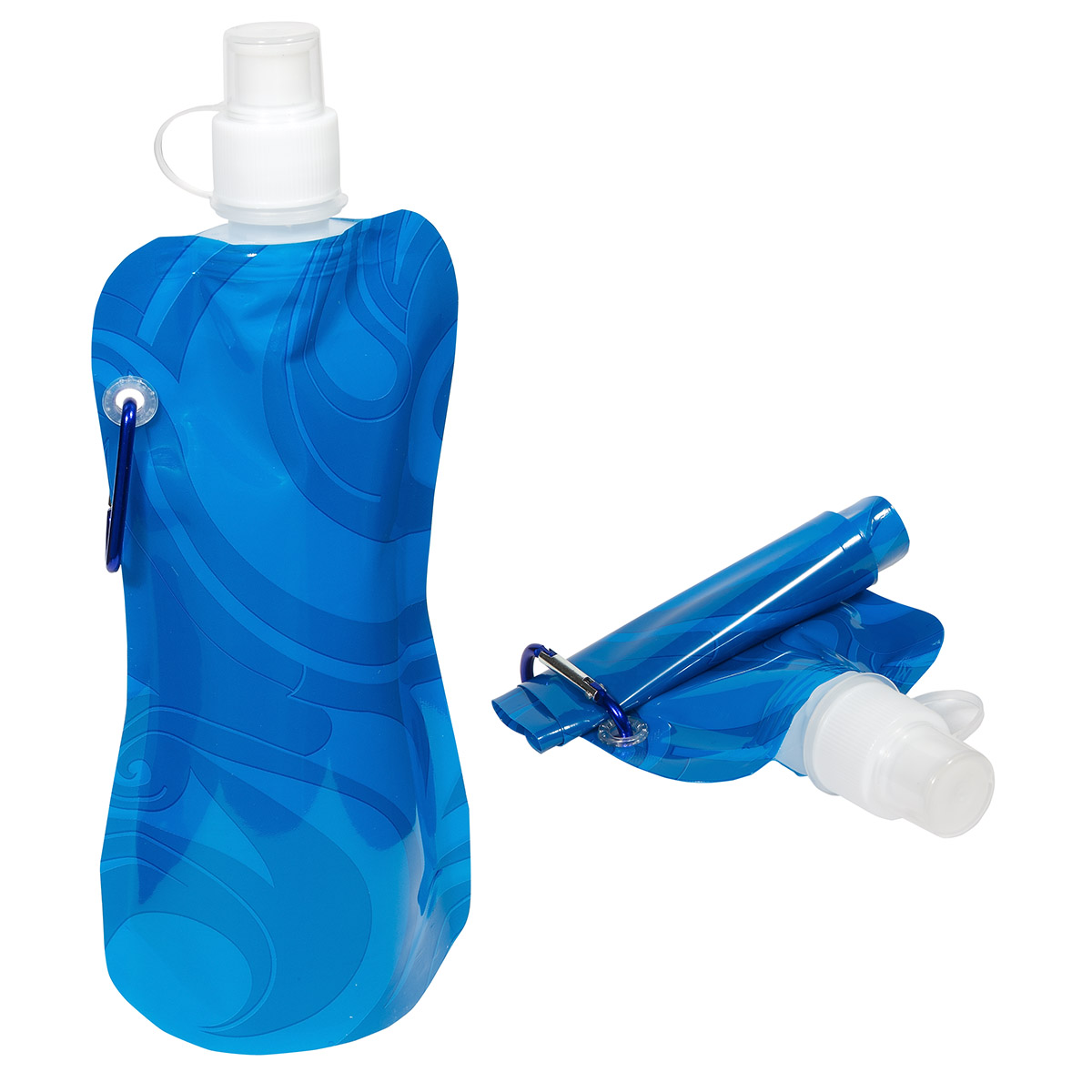 Flex Foldable 16 oz Water Bottle with Carabiner 1