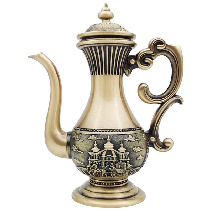 Vintage Teapot Turkish Coffee Pot 4