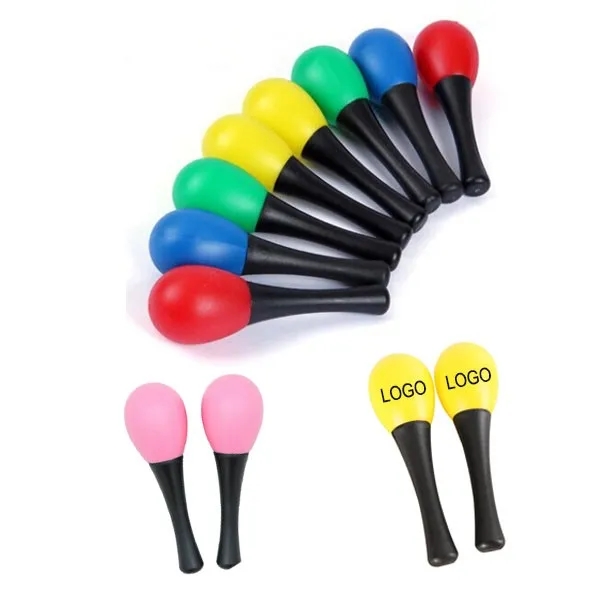 Plastic Sand Hammers Sound Toy 5
