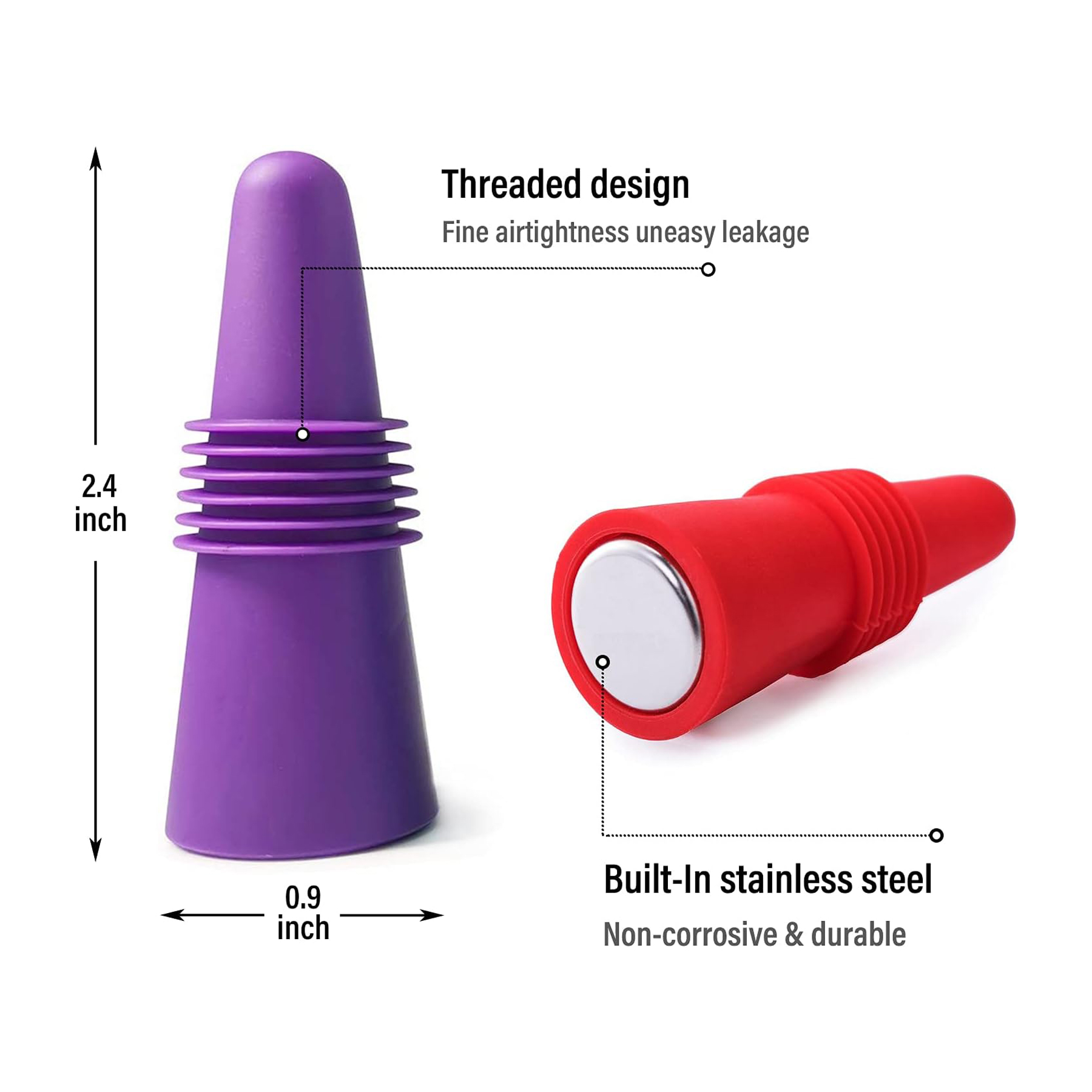 Wine Stoppers Beverage Bottle Sealer 2