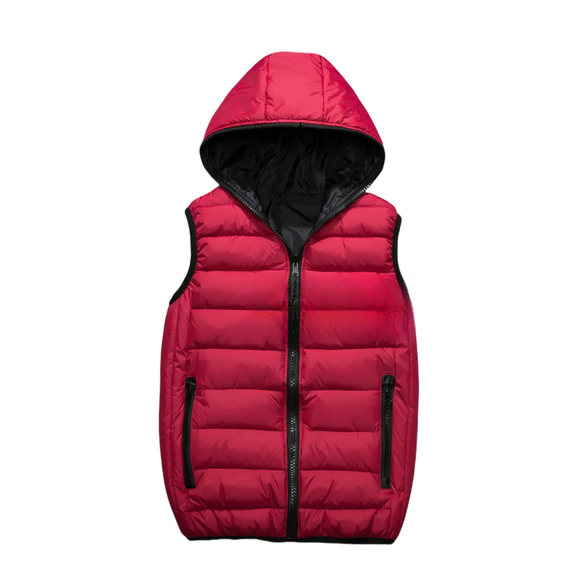Hooded Cotton Vest 7