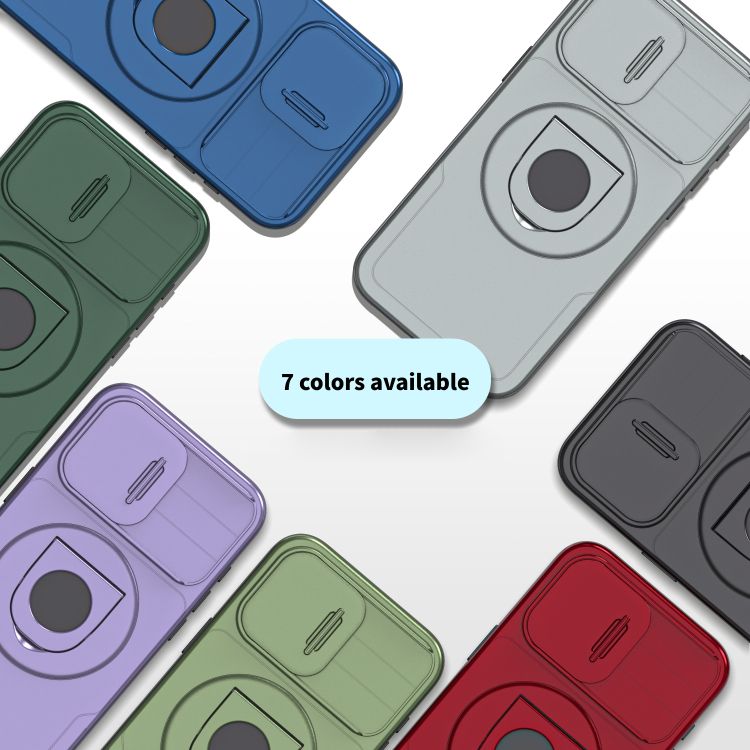 Magnetic Rotating Bracket Phone Case 3