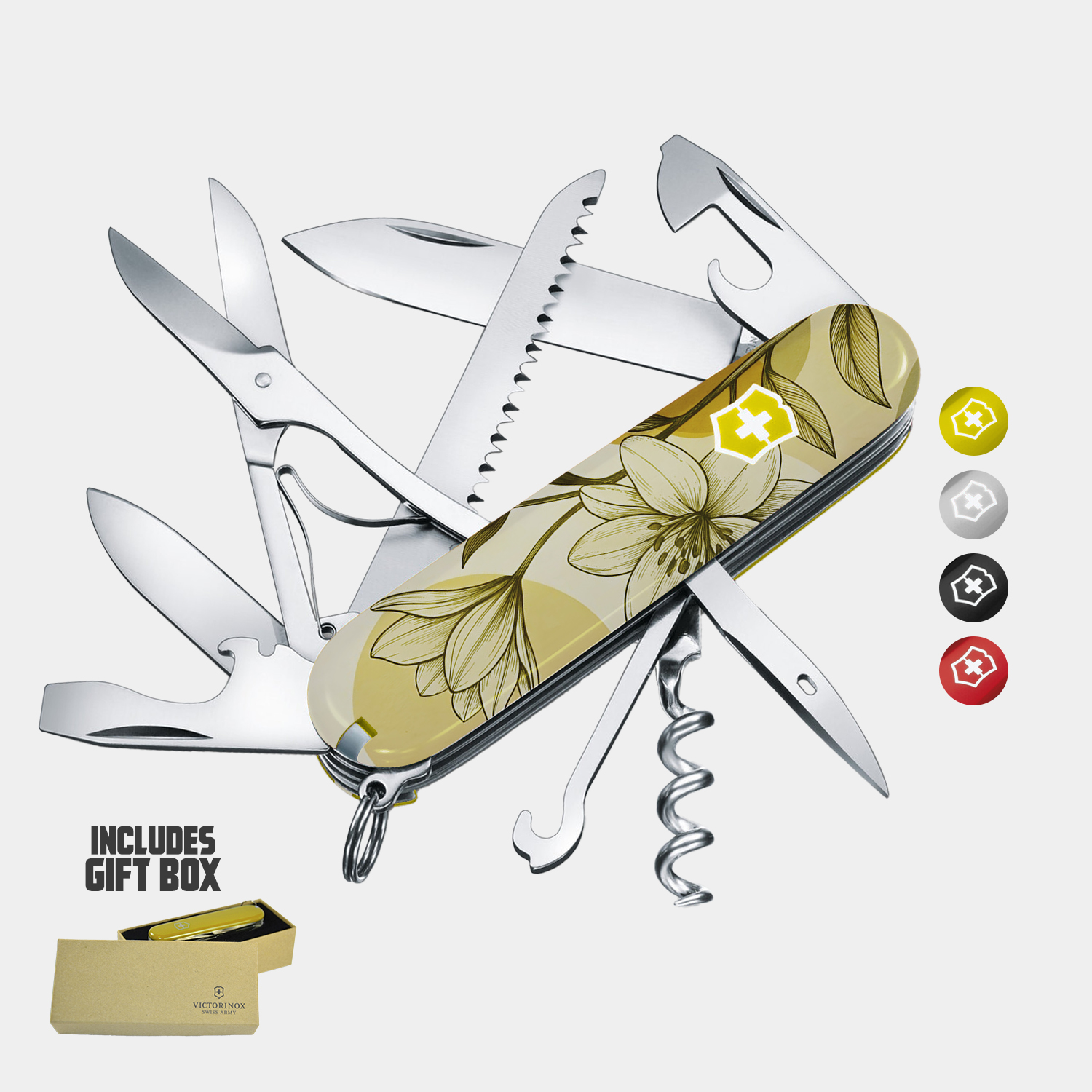 Victorinox® - Swiss Army Huntsman Solid Swiss Made Knife 4