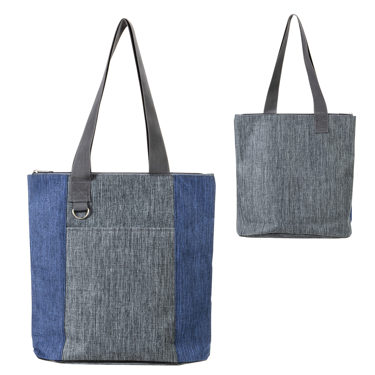 Kenmore Heathered Polyester Event Tote, custom tote bag with logo imprint 31