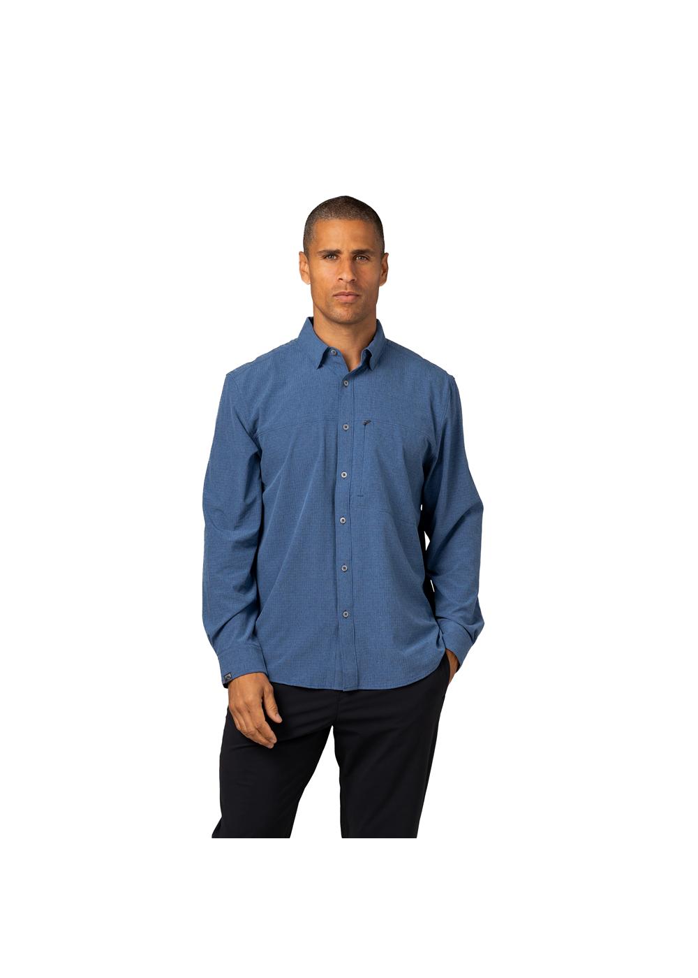 Storm Creek Men's Naturalist 4-Way Stretch Long Sleeve Outdoor Shirt 33