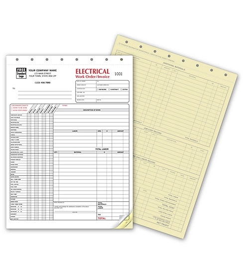 Electrical Work Orders, Invoices 1