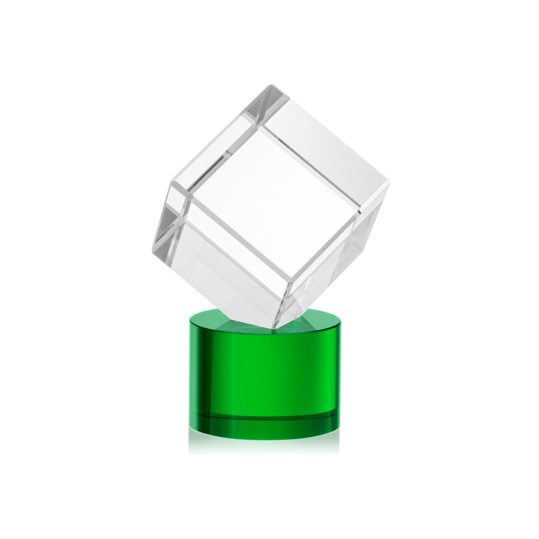 Burrill VividPrint™ Award on Marvel Base - Green 4