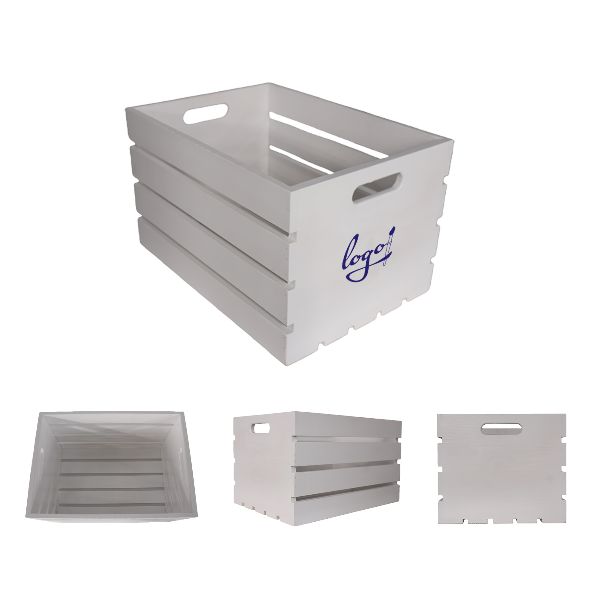 Personalized Handheld Storage Crate 2