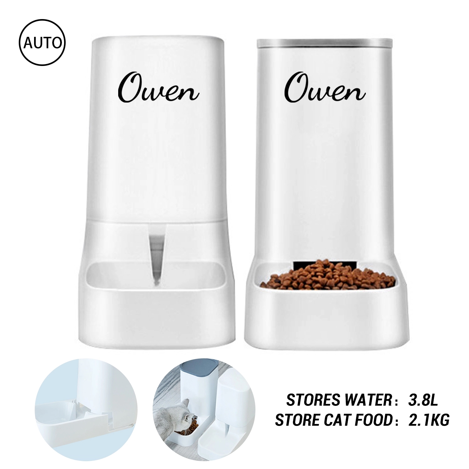 2 In 1 Automatic Pet Feeder 2