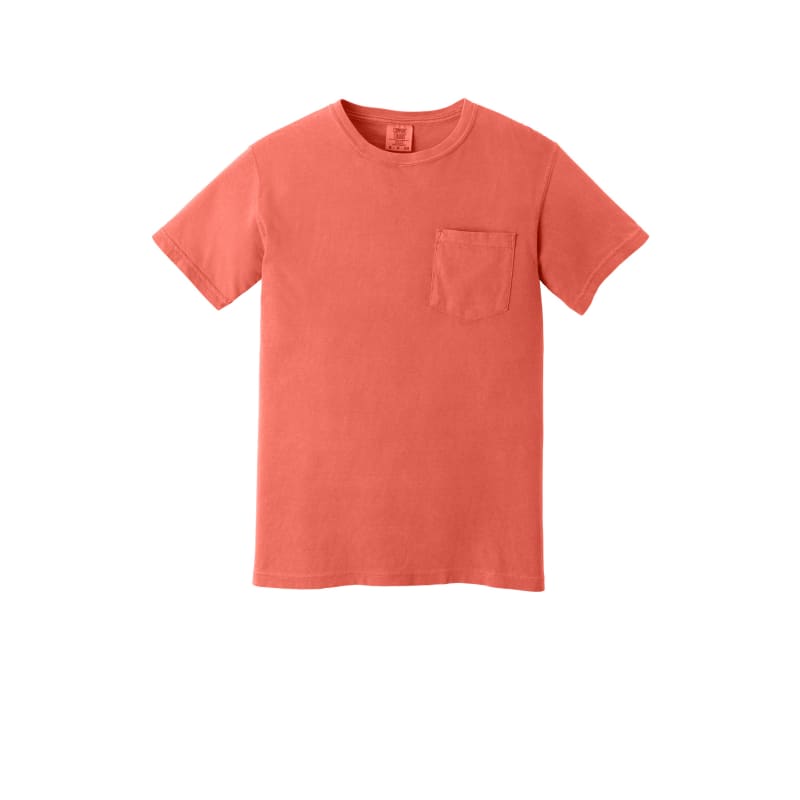 COMFORT COLORS Heavyweight Ring Spun Pocket Tee. 87