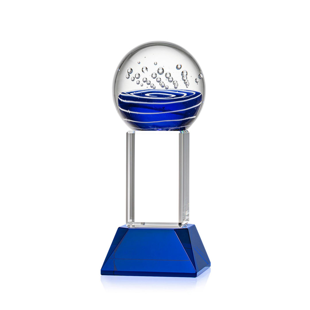 Tranquility Award on Stowe Base - Blue 4