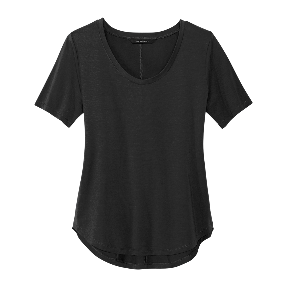 Women's Scoop Neck Jersey Tee 1