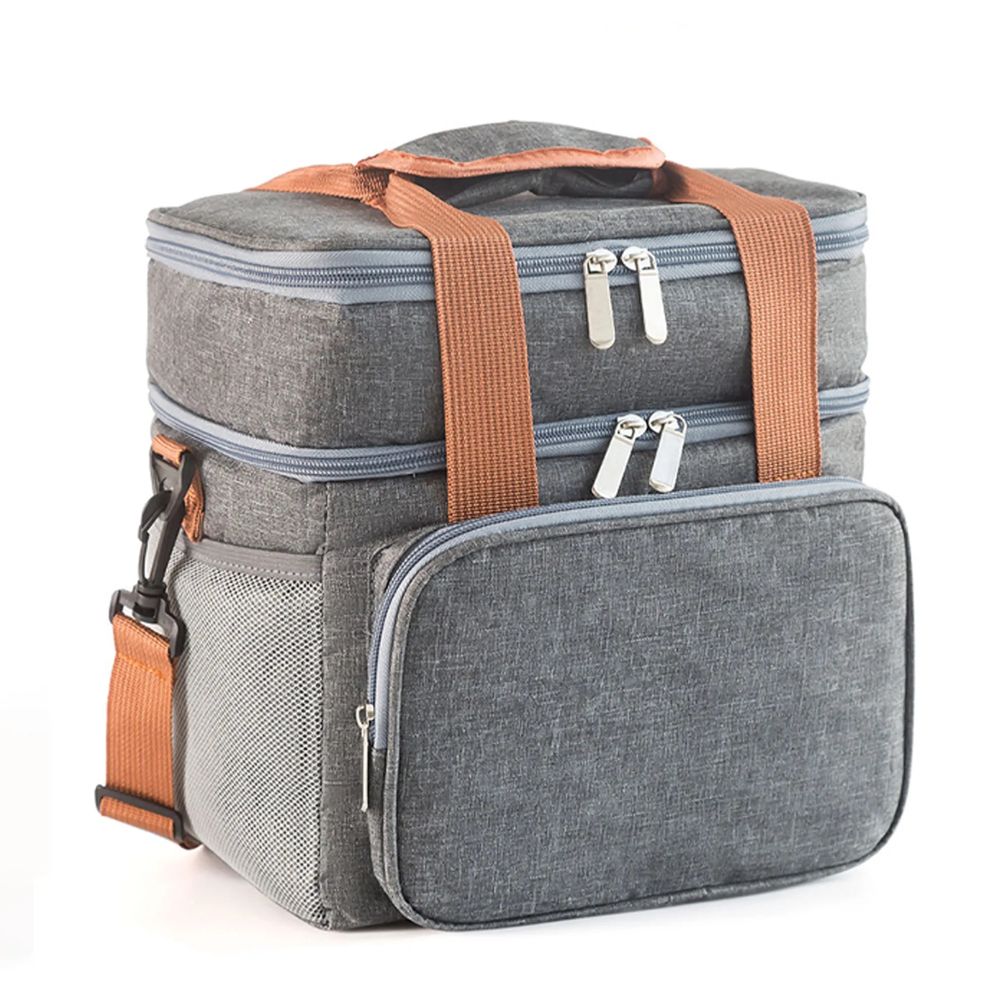 Double-Layer Insulated Oxford Lunch Tote 4