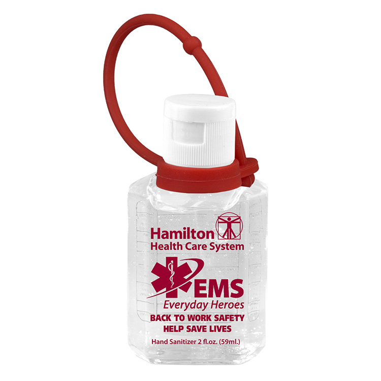 "Breeze" 0.5 oz Compact Hand Sanitizer Antibacterial Gel in Flip-Top Squeeze Bottle 4