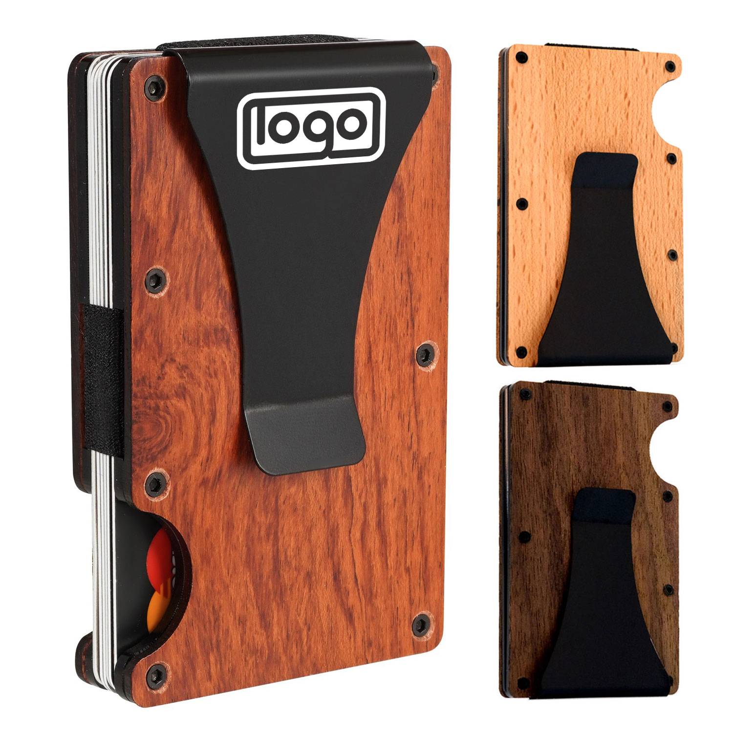 Business Wood RFID Wallet 5