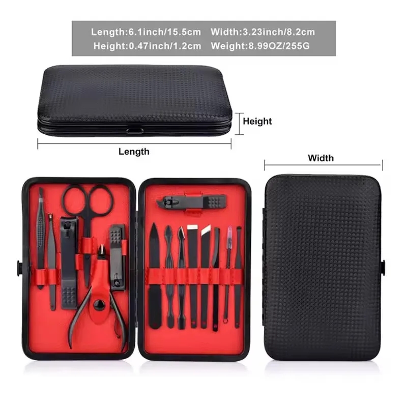 Stainless Steel Nail Clipper-15 Pieces Set 6