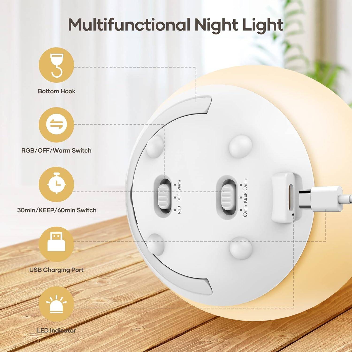 Multicolor Smart Lamp 6