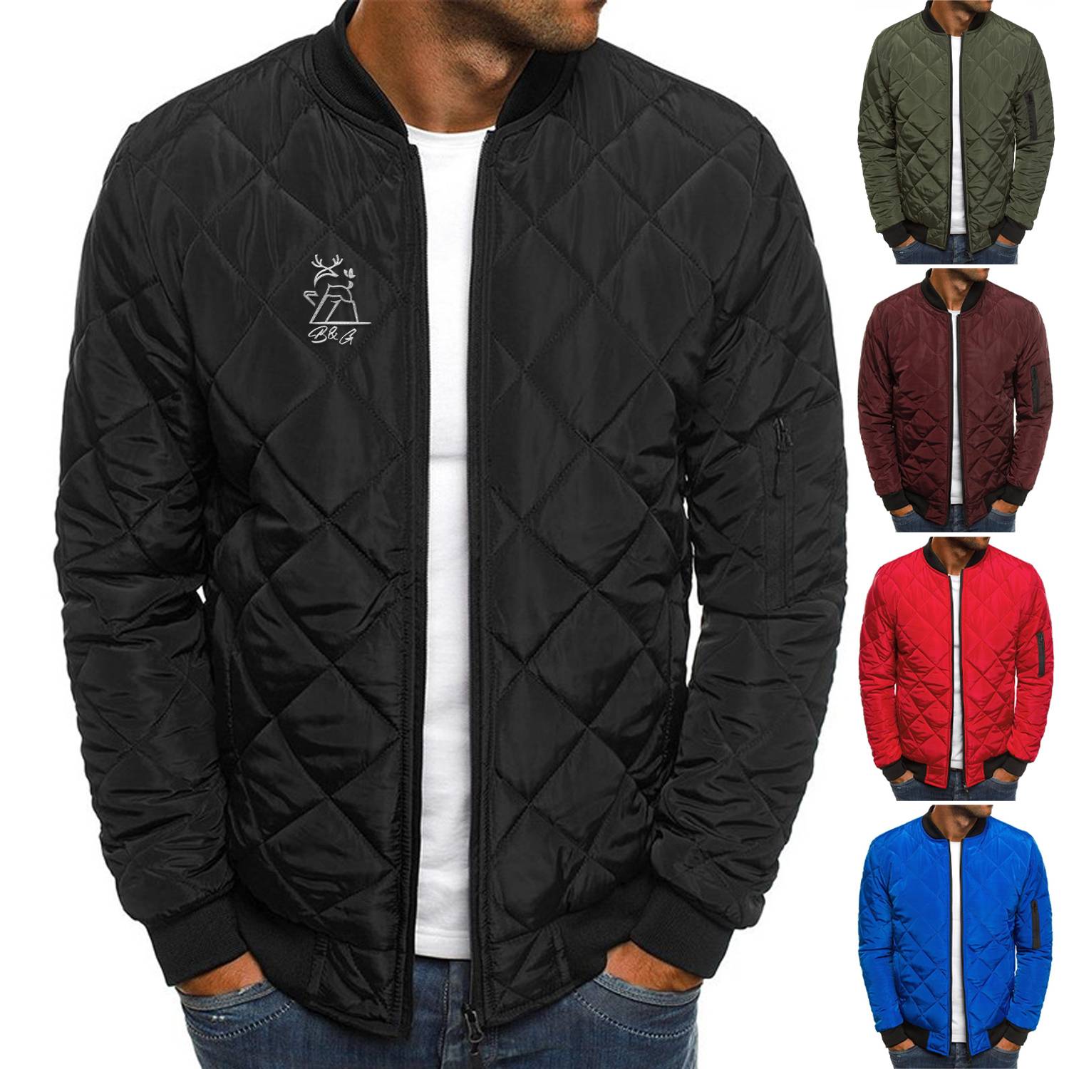 Winter Coat Windproof Warm Outwear 2