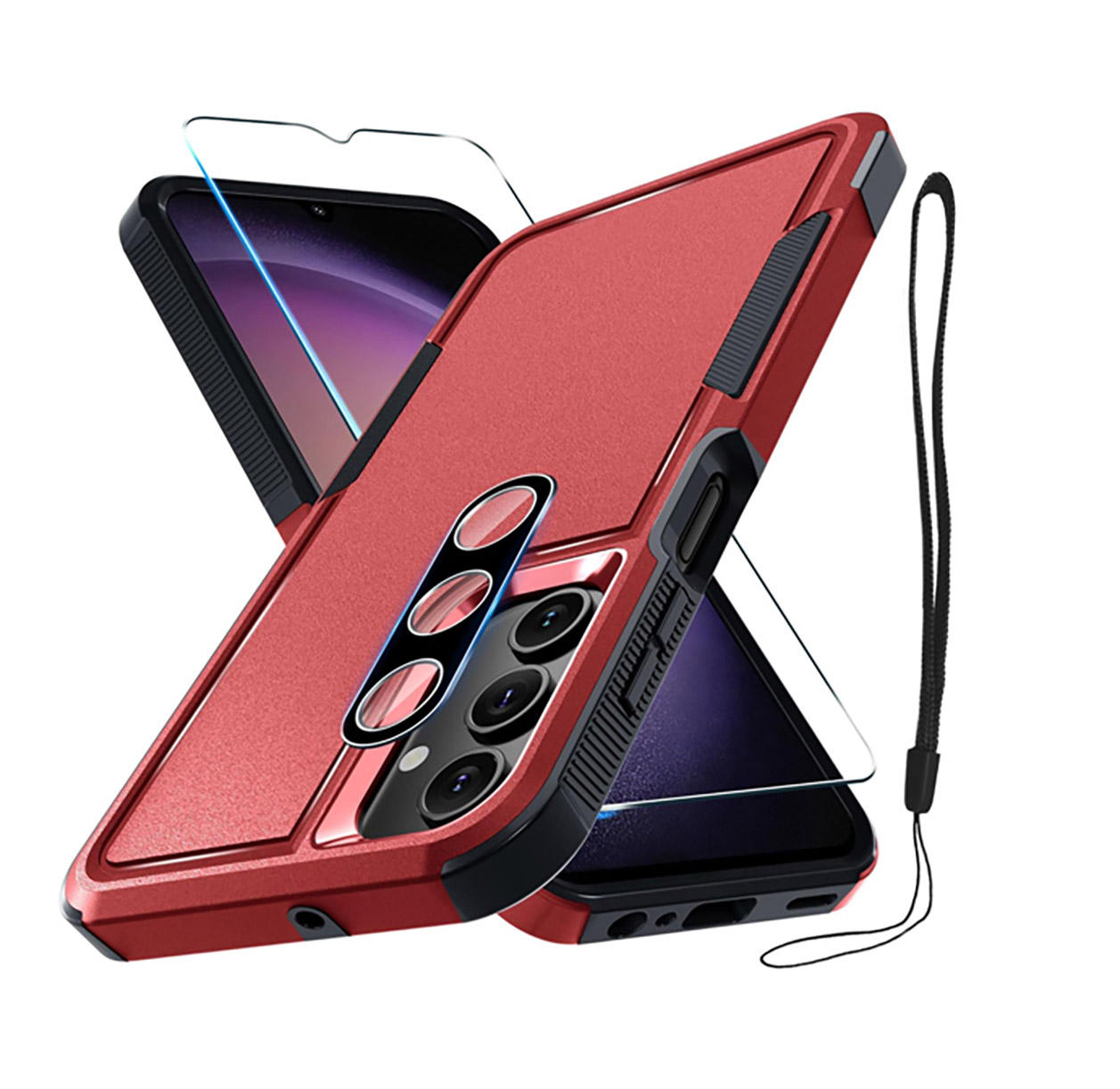 iBank ® Shockproof Case compatible with Galaxy A54/A55/A35/A71/A15/A16/A29 2