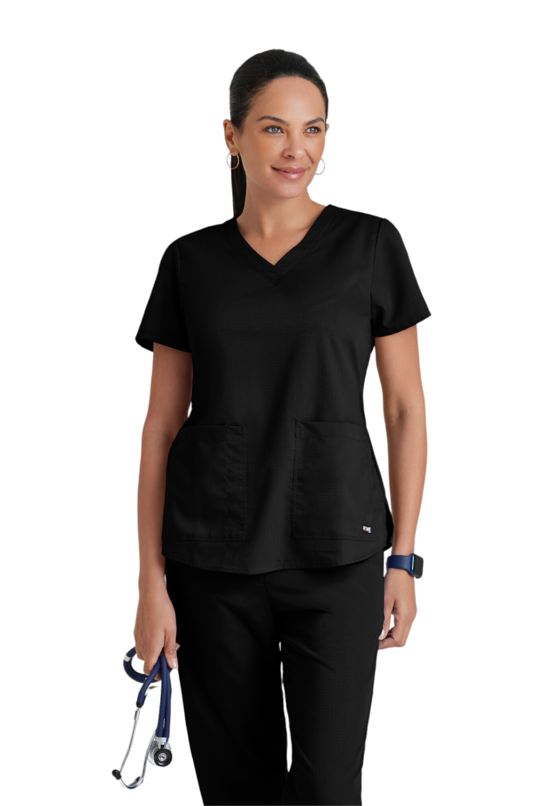 Grey's Anatomy Classic - Women's Two-Pocket V-Neck Aubrey Scrub Top 1