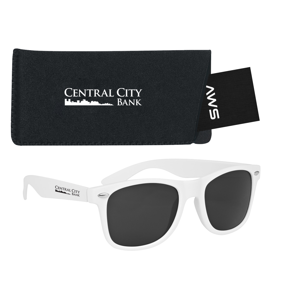 Aws Velvet Touch Malibu Sunglasses With Pouch & Hang Tag 20