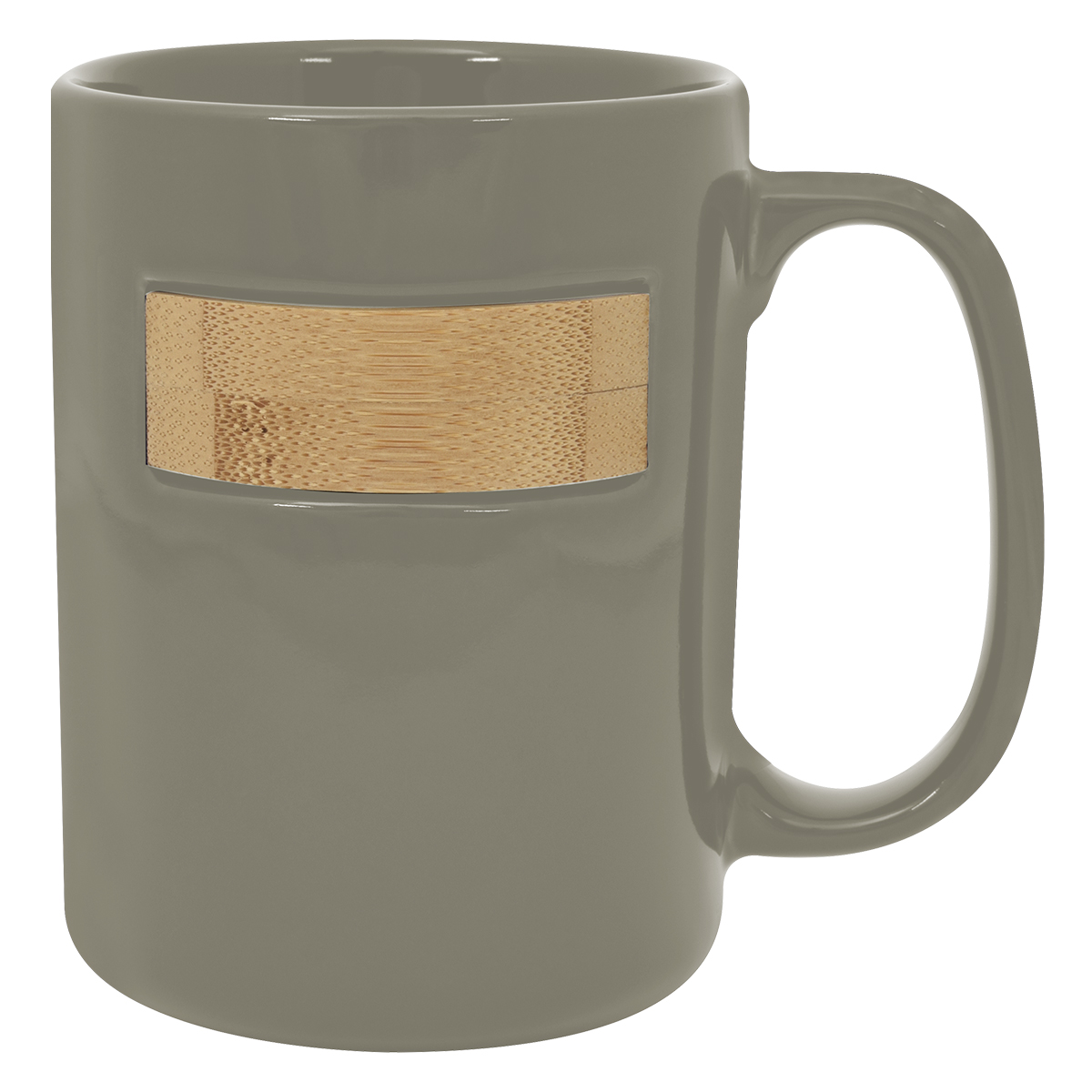 15 Oz. Peek-A-Bamboo Stoneware Mug 5