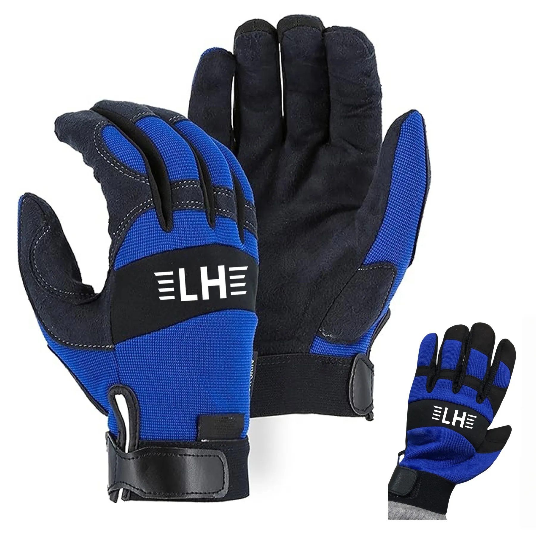 Synthetic Leather Mechanics Gloves 3