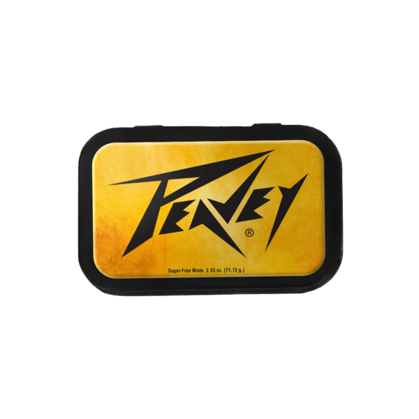 3 3/4" x 2 3/8" Large Rectangular Hinged Tin with Mints 17