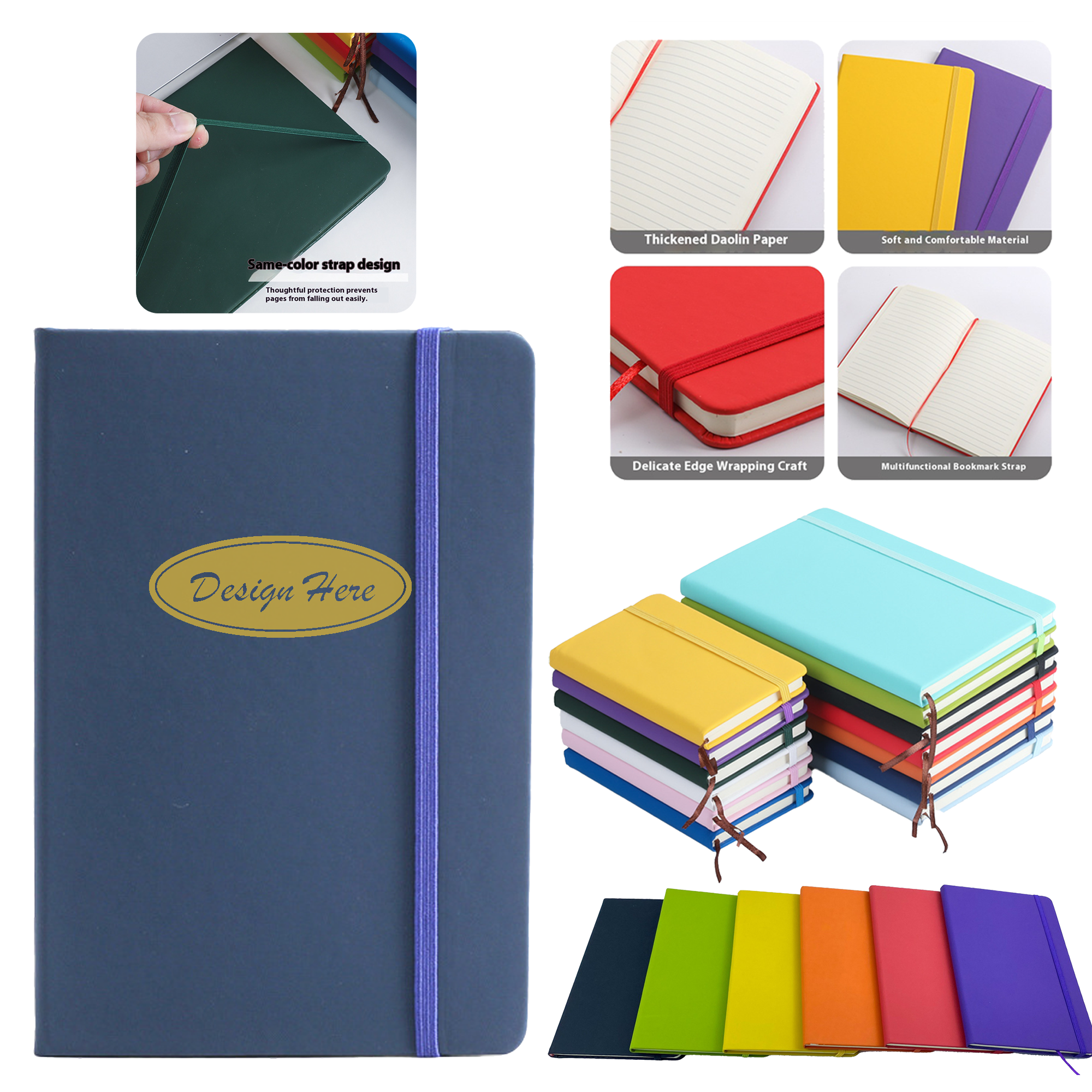 MOQ 30pcs Versatile Sketch & Write Notebook 1